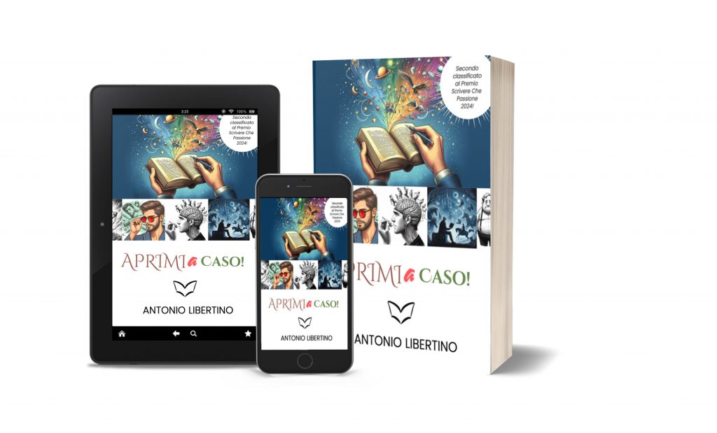 Aprimi a caso! è disponibile in versione ebook, cartaceo o in versione con copertina rigida